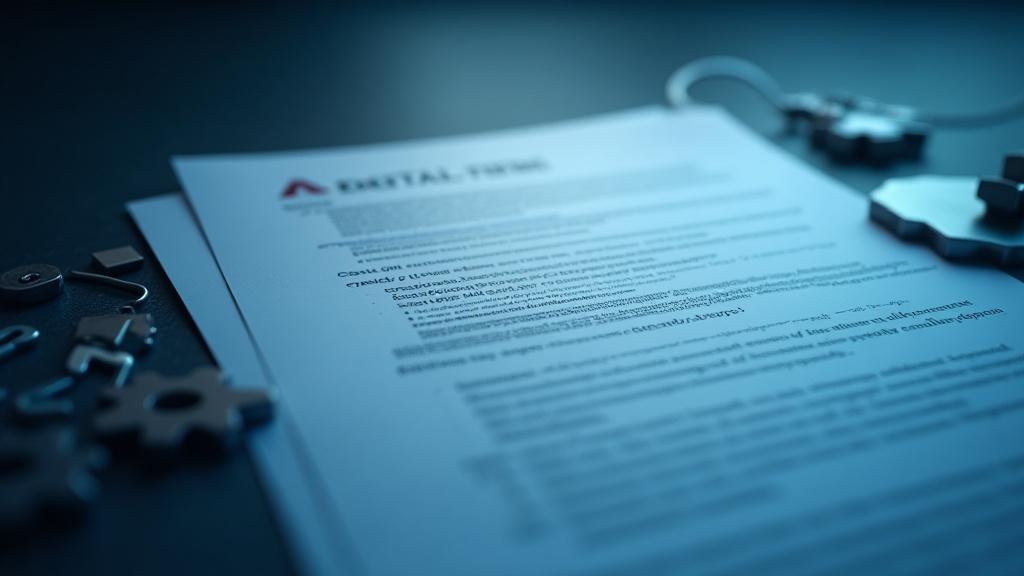 약관 동의 및 법률적 보호 개념 이미지